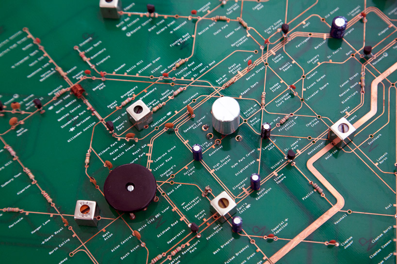 PCB Radio with London Underground Map-Configuration